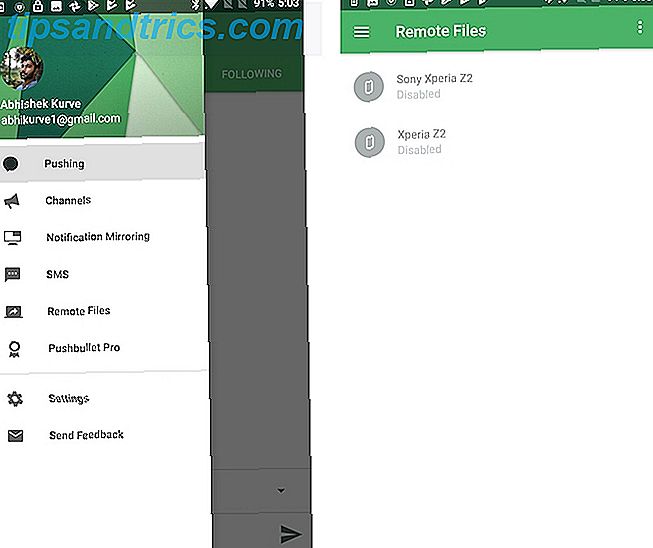 Remote-Zugriff auf Android-Dateien