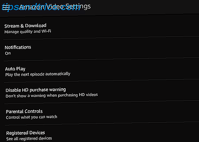 O seu manual não oficial Amazon Tablet Tablet muo android amazonfireguide configurações de vídeo
