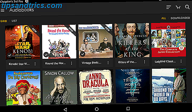 O seu Manual não oficial da Amazon Fire Tablet muo android amazonfireguide biblioteca de audiobooks