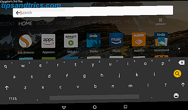 Su teclado no oficial Amazon Fire Tablet Manual muo android amazonfireguide keyboard