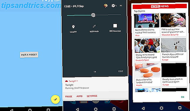 Aplicativo Quidgets Android Nougat