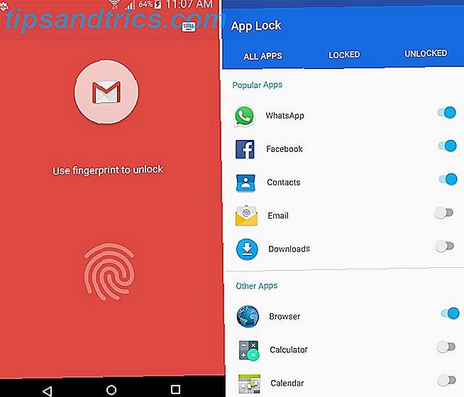 app-vergrendeling voor apps voor Android-vingerafdrukapps