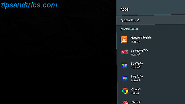 acessar aplicativos sideloaded na tv android