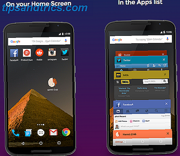 Hermit-android-Lite-apps-startskjermen-siste-apps