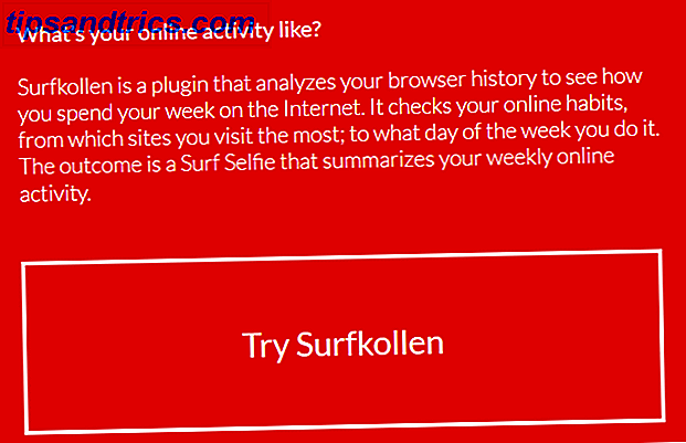 Este belo complemento de navegador lhe dá estatísticas interessantes sobre sua navegação