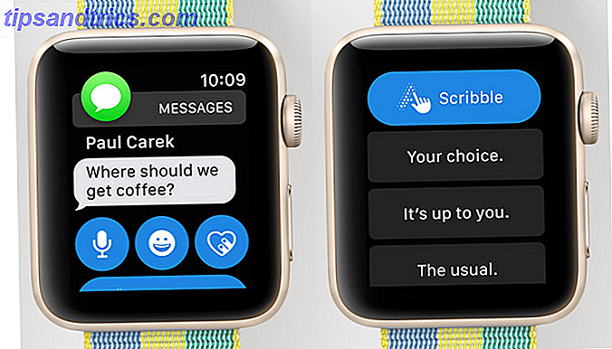Apple Watch smarte svar imessage