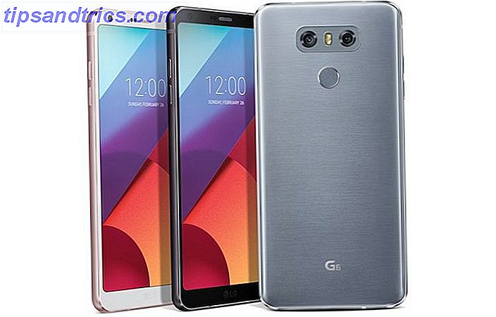 LG smartphone g6