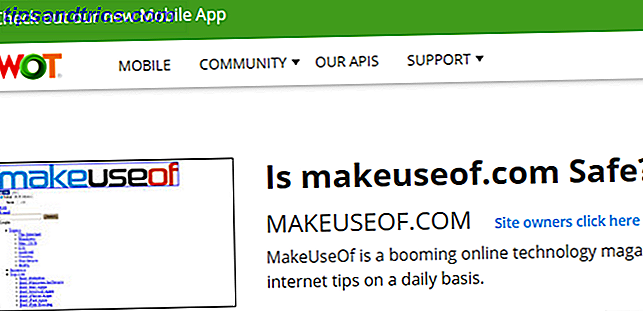 The MakeUseOf Online Shopping Guide web av tillit sjekker sikkerhetssikkerhetssikkerhet 670x325