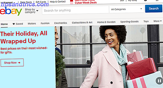 Η MakeUseOf Online Οδηγός αγορών ebay splash image πωλούν σε απευθείας σύνδεση 670x360