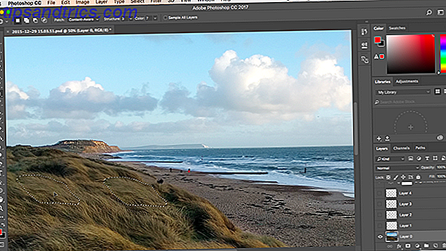 10 Habilidades introductorias de Photoshop introductorias para los fotógrafos principiantes patch tool remove