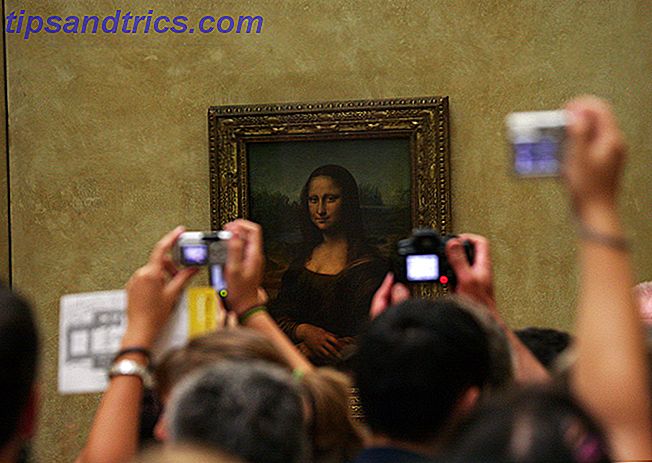 Mona Lisa Touristen Fotografen