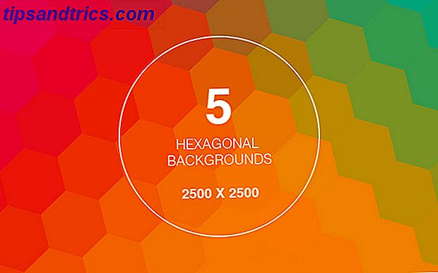 Hexagon Baggrunds grafisk eksempel