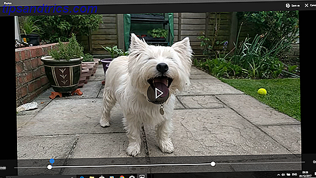 Verwenden von Griffen zum Schneiden von Videos in der Windows Photos App