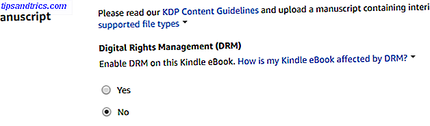 Adicionando DRM ao seu livro Kindle (ou não)