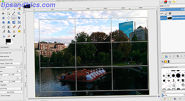 Ein Foto in GIMP zuschneiden