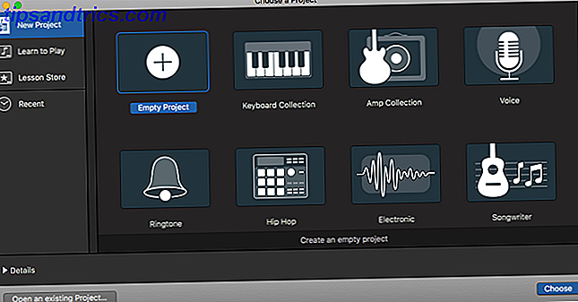 GarageBand musikproduktionssoftware