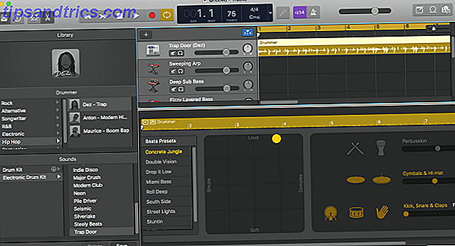Software de produção musical GarageBand