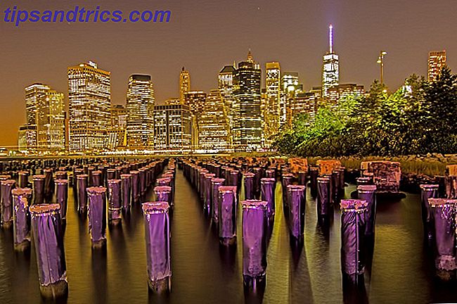 Night harbor cityscape