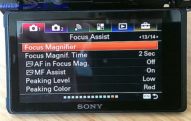 Fokus Assist Controls for Sony