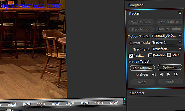 Cómo mover el texto de la pista en Adobe After Effects track motion