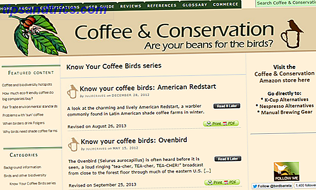 conservação de café