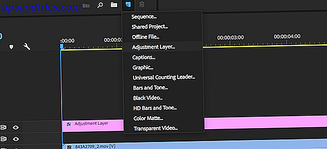 Adobe Premiere Pro conseils - ajustement de la couche