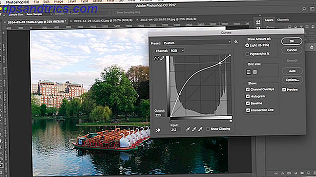 5 eenvoudige manieren om donkere onderbelichte foto's lichter te maken in Photoshop-curven