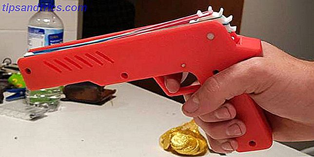 Pistola de goma impresa en 3D