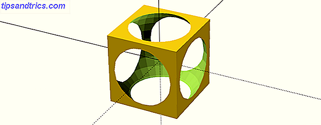 OpenSCAD Advanced Cube