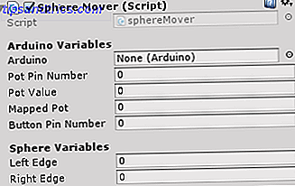 Sphere Mover Script mit leeren Variablen
