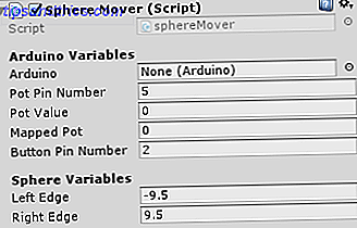 Sphere Mover Skript mit Variablen