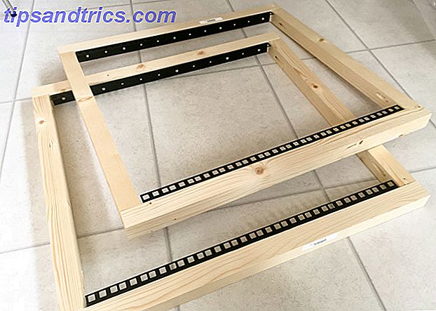 DIY rackcase konstruktion -5 - front og bagramme færdig