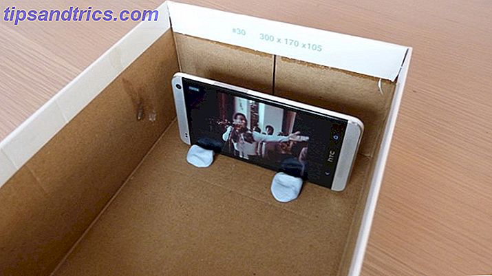 Construya un proyector para teléfono inteligente de un viejo Shoebox muo diy smartphoneprojector camera stand