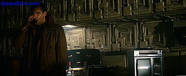 Blade Runner Interiør af Deckards lejlighed