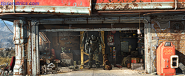 Escena de la gasolinera de Fallout 4
