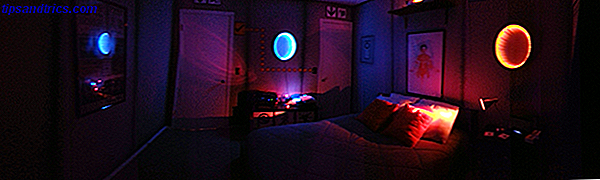 portal inspireret soveværelse lys off panorama
