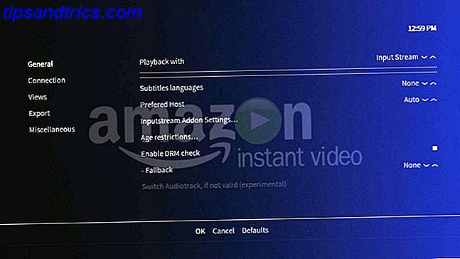 Amazon VOD configureren op OSMC