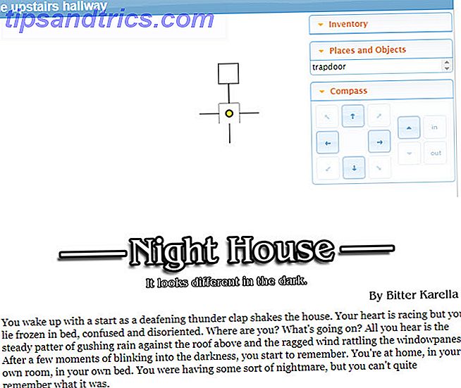 Giochi basati su testo - Night House
