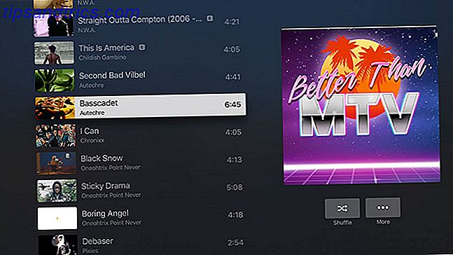 Lista de reproducción de videos musicales de Apple en Apple TV
