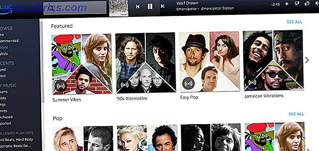 10 Gratis Pandora-alternativer Vi giver Thumbs-Up web-afspiller amazon prime music