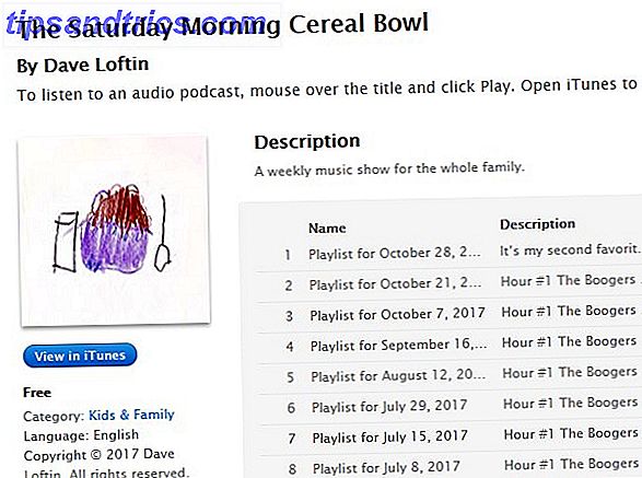 familievenlige podcasts lørdag morgen kornskål
