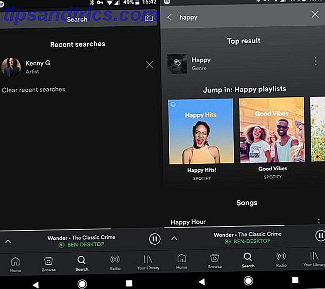 Spotify Music Streaming: Den uofficielle guide 13 Spotify Mobile Search Tab