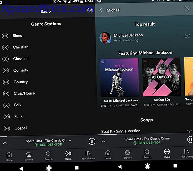 Spotify Music Streaming: Der inoffizielle Leitfaden 14 Spotify Mobile Radio Tab