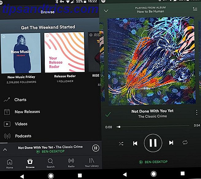 Spotify Music Streaming: Der inoffizielle Leitfaden 10 Spotify Mobile Übersicht