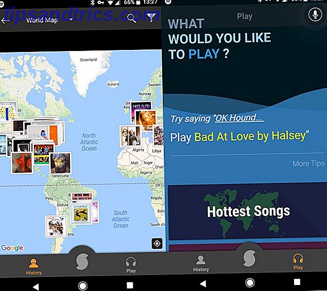 Vilken musikidentifieringsapp är kung? SoundHound Map och Play