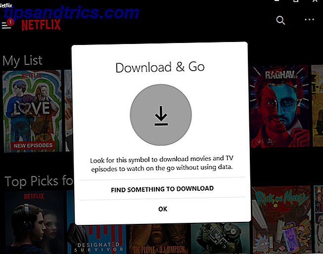 Netflix herunterladen und Logo gehen