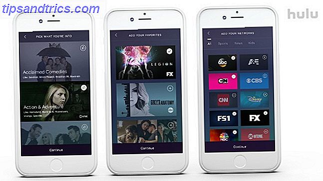 Hulu skærmbilleder på iPhone