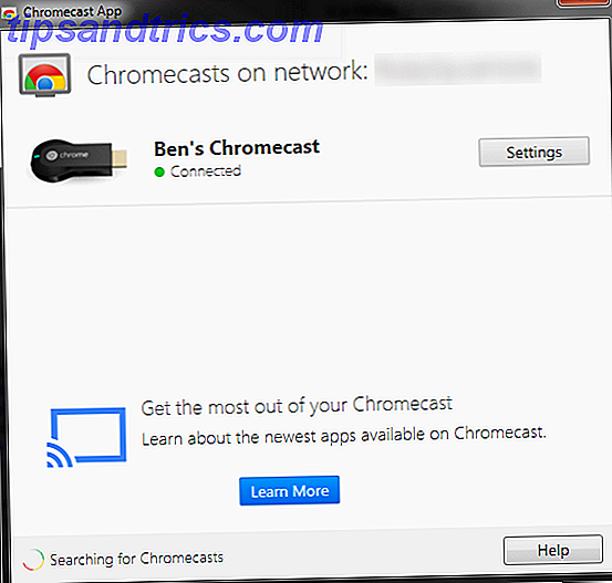 Chromecast-PC Settings