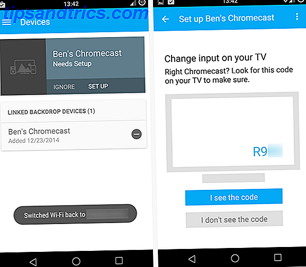 Chromecasts-Mobile-opsætning
