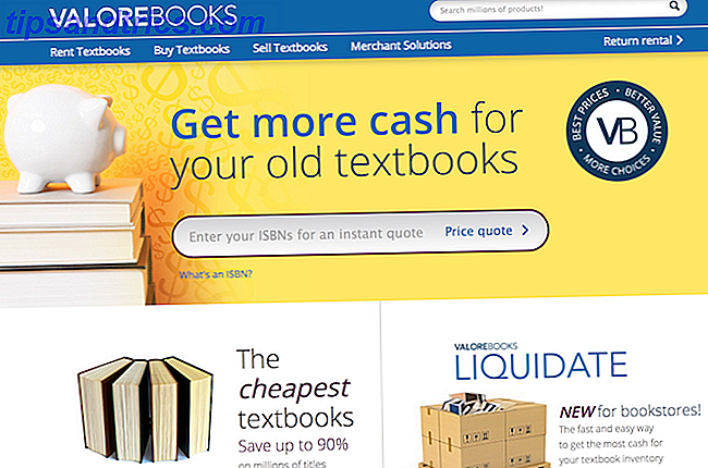 De 7 bästa alternativen till Amazon för att köpa böcker valorebooks skärmdump 670x444